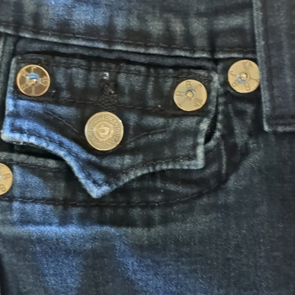 True Religion Blue Denim Jeans Size 25 - Picture 4 of 8